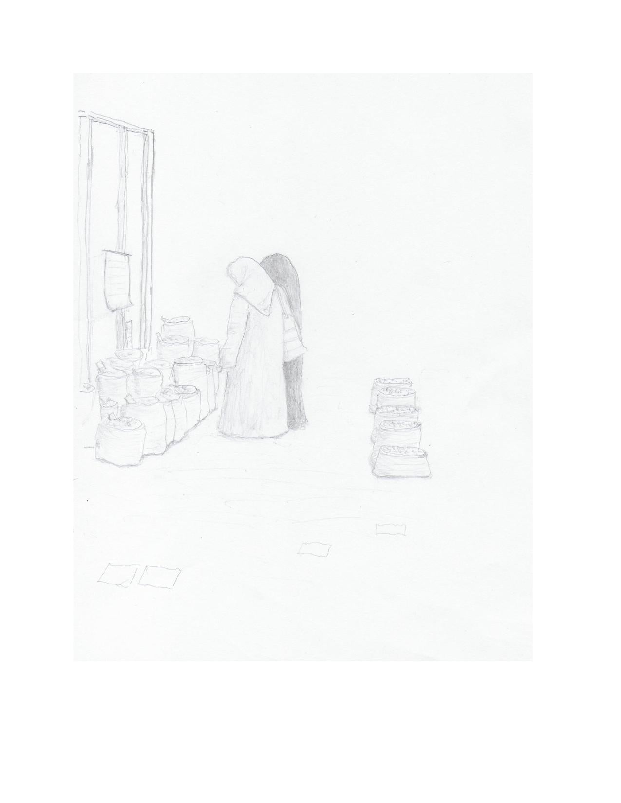 FREE Pencil Sketch From Alexandra Forever 2291 - Book One: Bazaar At The Temple